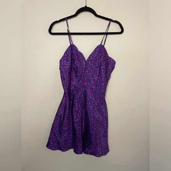 Victoria's Secret Dresses & Skirts - 90s Victorias Secret Gold Label Coquette Whimsigoth Mini Slip Dress Size Medium